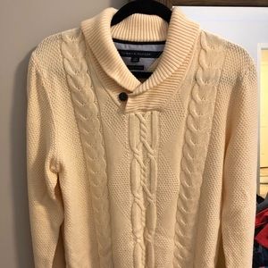 Tommy Hilfiger Shawl Neck Sweater